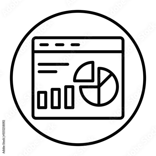 Website Dashboard Vector Icons