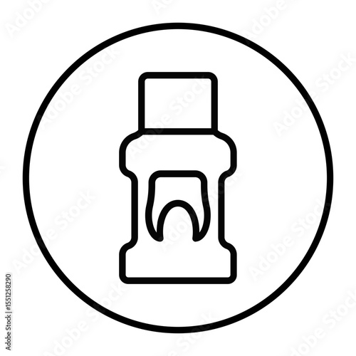 Mouthwash Vector Icons
