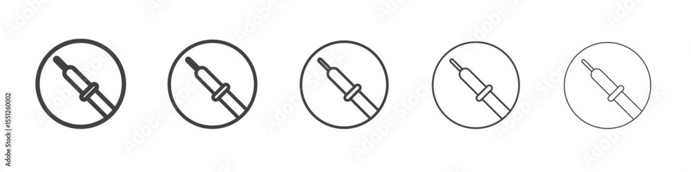 Soldering iron icon outline ilustration vector symbol Soldering iron icon outline ilustration vector symbol