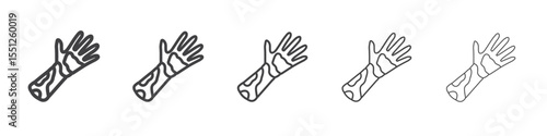soybeans icon outline ilustration vector symbol