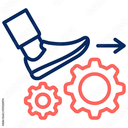 Push Forward Icon