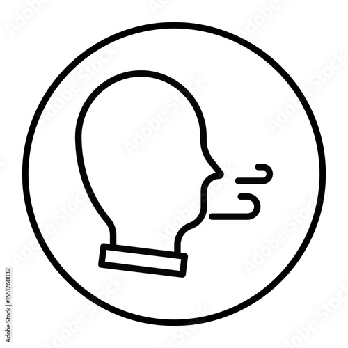 Bad Breath Vector Icons