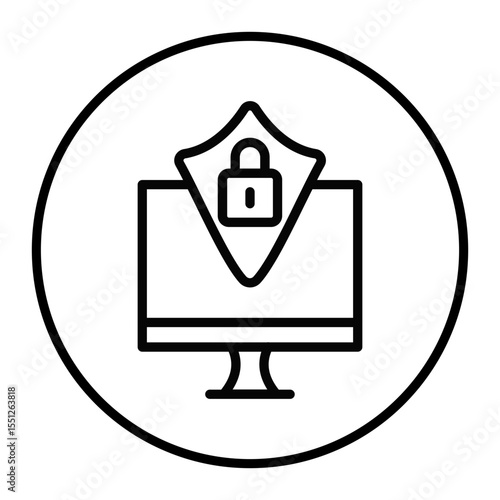 Computer Security Vector Icons