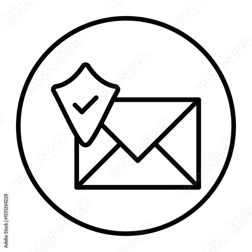 Email Security Vector Icons
