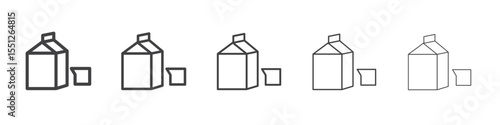 Washing powder icon outline ilustration vector symbol