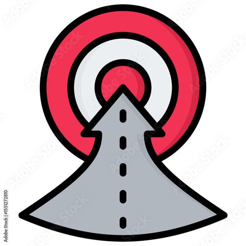 Goal Roadmap Icon