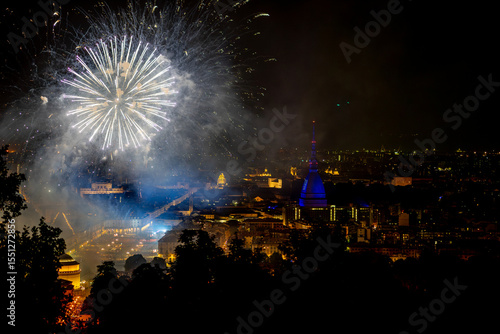Fuochi d’Artificio su Torino