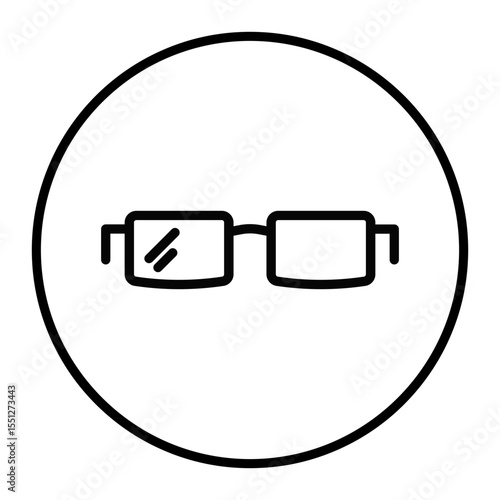 Glasses Vector Icons