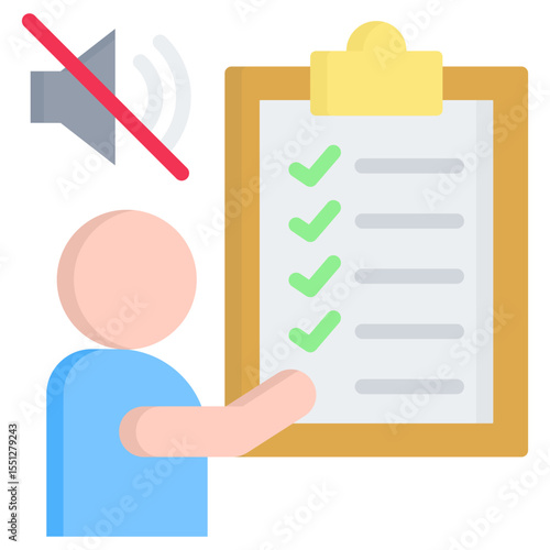 Quiet Quitting Icon