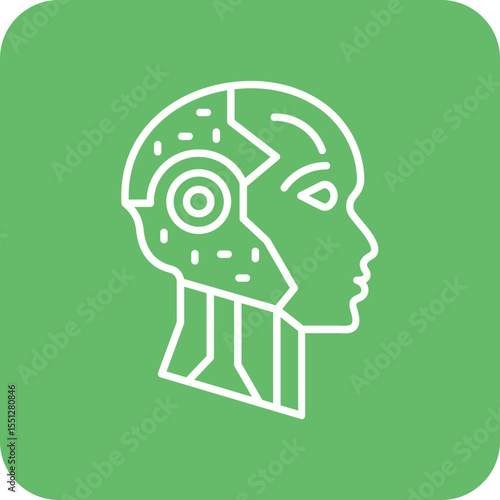 Cyborg Icon