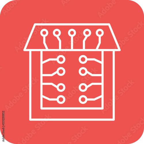 Artificial building Icon
