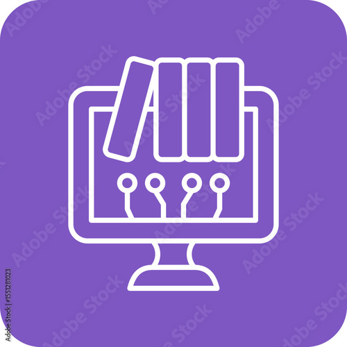 Free Download Digital library Icon - GFXLoad