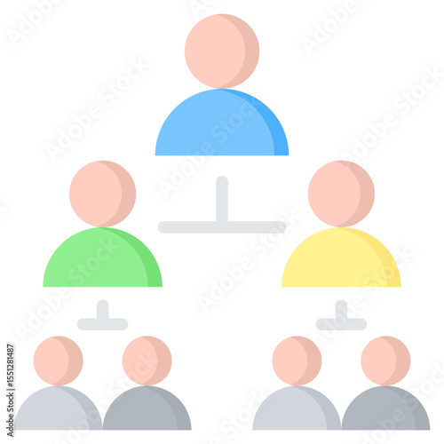 Multi Level Marketing Icon