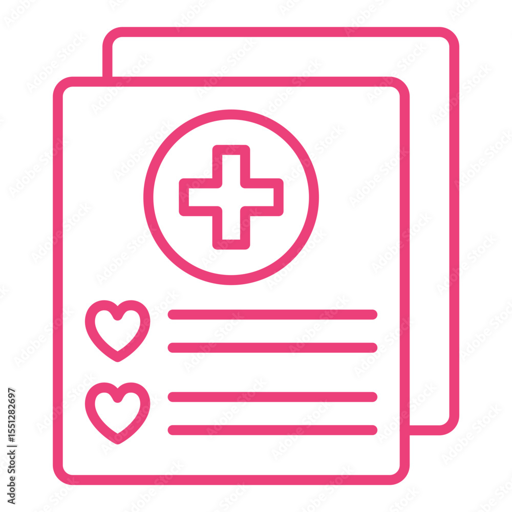 Fototapeta premium Health Icon