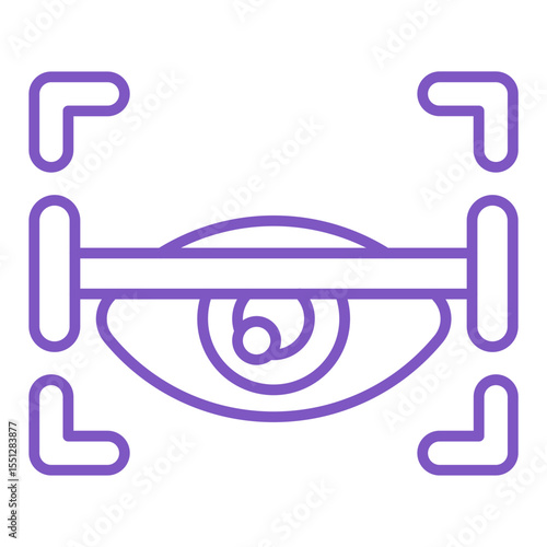 Eye scanner Icon