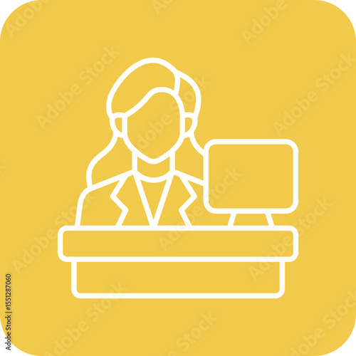 Receptionist Icon