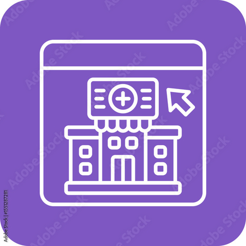 Online pharmacy Icon