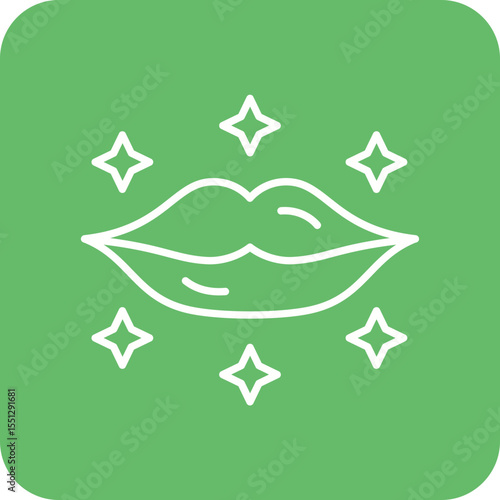Lip makeup Icon
