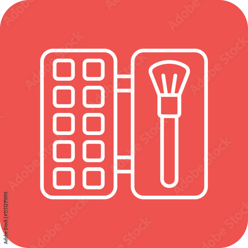 Makeup palette Icon