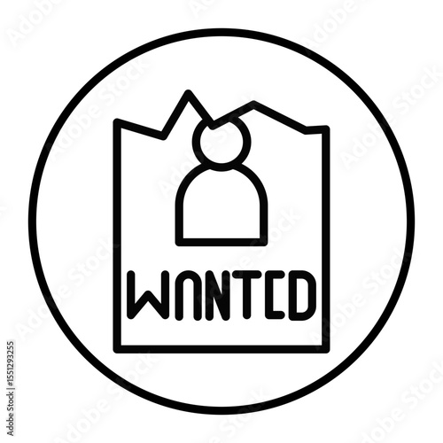 Wanted Vector Icons