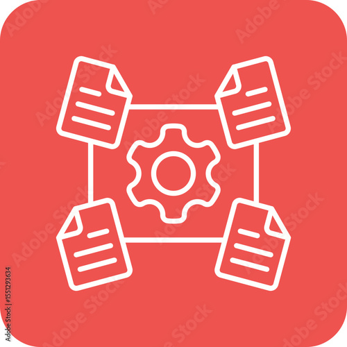 Unstructured information Icon
