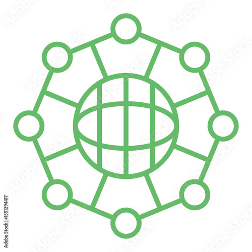 Network hub Icon