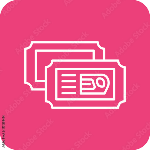 Train ticket Icon