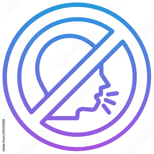 Workplace Silence Icon