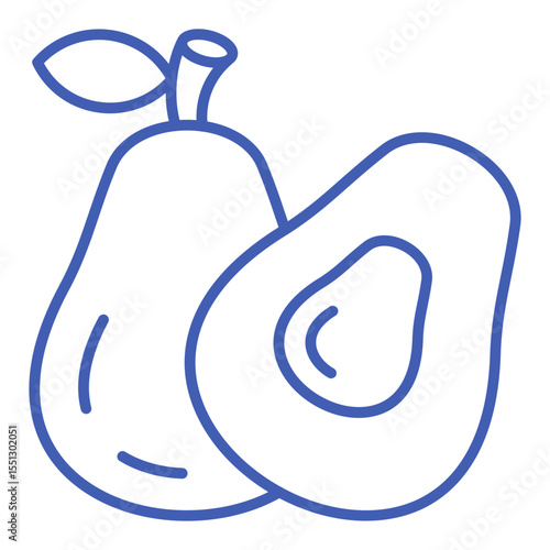 Avocado Icon