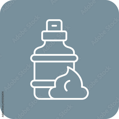 Shaving foam Icon