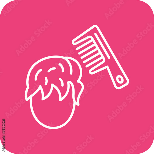 Combing Icon