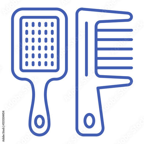 Hair brushes Icon