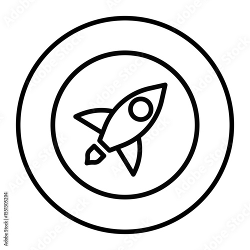 Space Booster Vector Icons