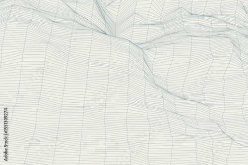 Background from geometric waves vector background showing abstract peaks and valleys with linear contours