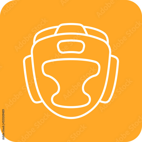 Boxing Helmet Icon