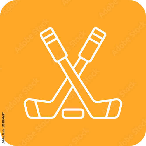 Ice Hockey Icon