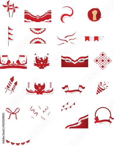 Wallpaper Mural Indonesian Independence Day Ornament  Torontodigital.ca