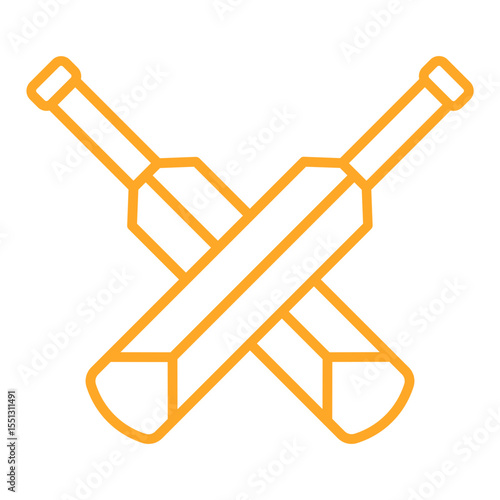 Cricket bat Icon