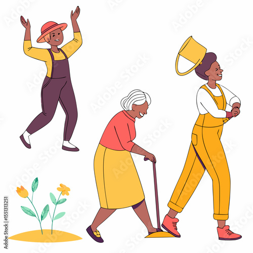 Generational Gardening: Joyful Moments in Bloom