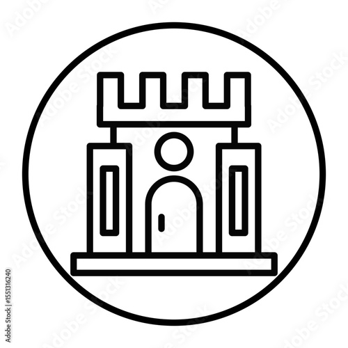 Castle Vector Icons