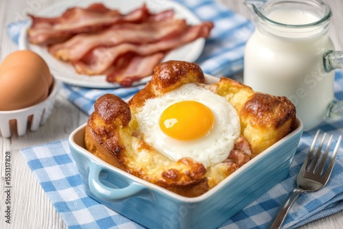 Wallpaper Mural Delicious Breakfast Delight Sunny-Side Up Baked Egg Torontodigital.ca