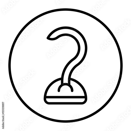 Pirate Hook Vector Icons