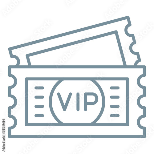 VIP pass Icon