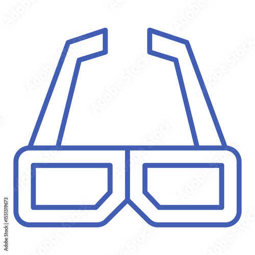 3d glasses Icon
