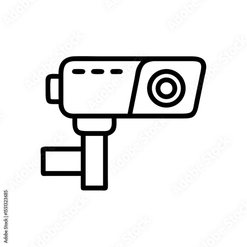 Traffic camera installation showing video surveillance for traffic-camera-(2) and security. Traffic camera system monitors streets, roads, and highways while recording vehicle traffic data,