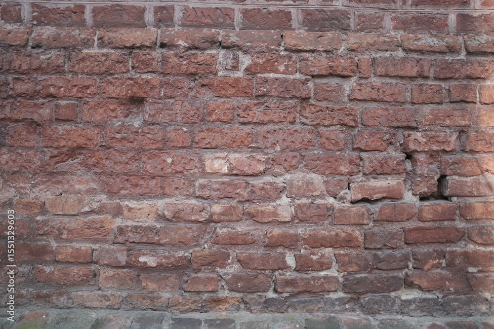 Fototapeta premium red brick wall
