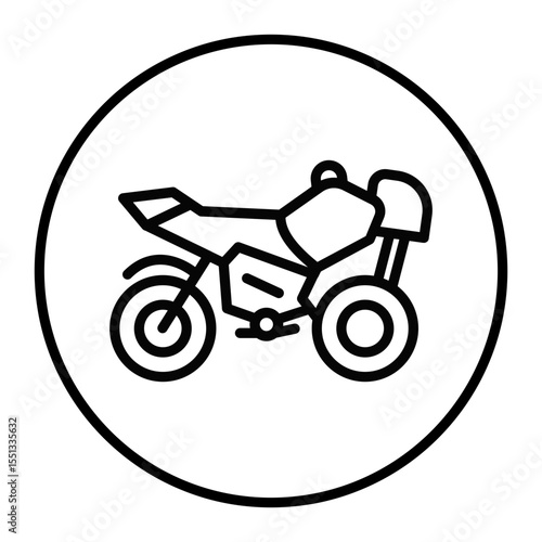 Motorbike Vector Icons