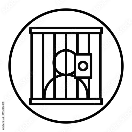 Prisioner Vector Icons