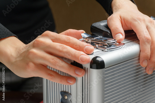 Fotografie Storage and protection of cash and valuable goods