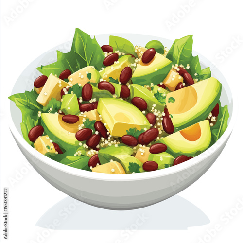 a bowl of quinoa salad